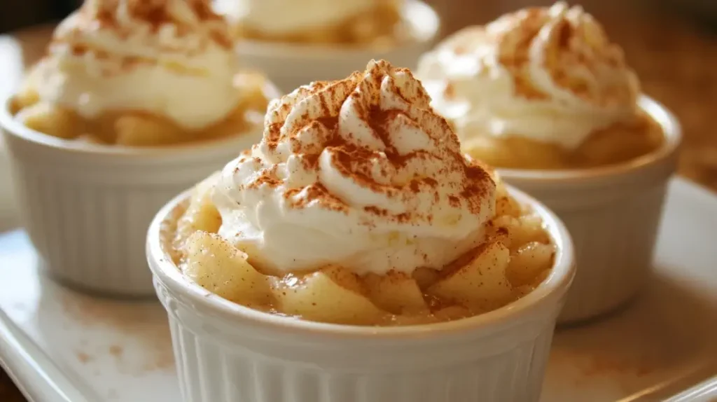Should you cook the apples before making apple crumble?
