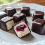 Homemade Martha Washington Candies on a plate